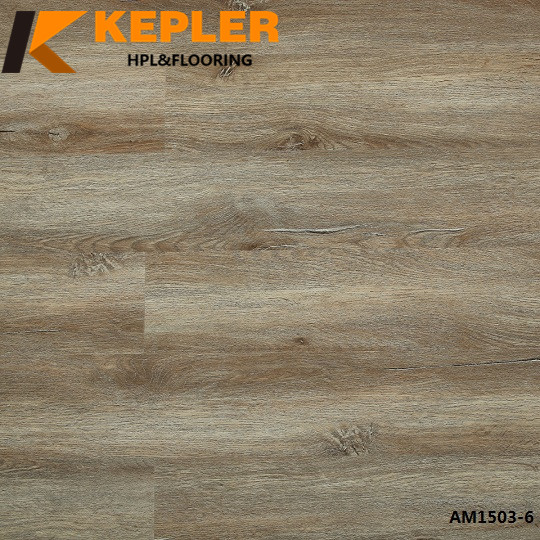 Wood Grain Embossed Surface SPC Flooring AM1503-6