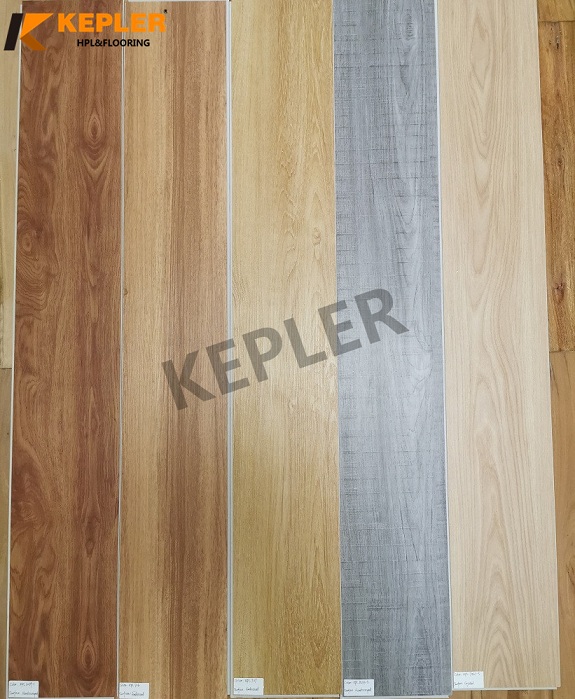 Kepler Light Color SPC Flooring Hot Sale Handscraped Surface