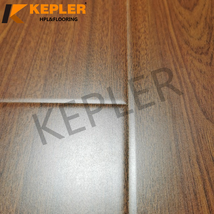 12mm HDF Laminated Flooring with Arc Click U Groove