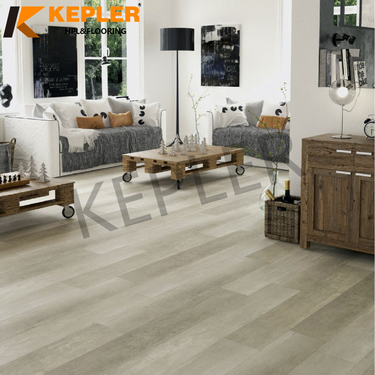 Kepler Hybrid RVP Rigid Vinyl Plank SPC Flooring 96060
