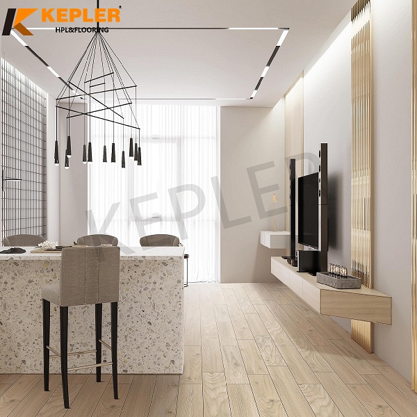 Kepler Hybrid RVP Rigid Vinyl Plank SPC Flooring KPL123