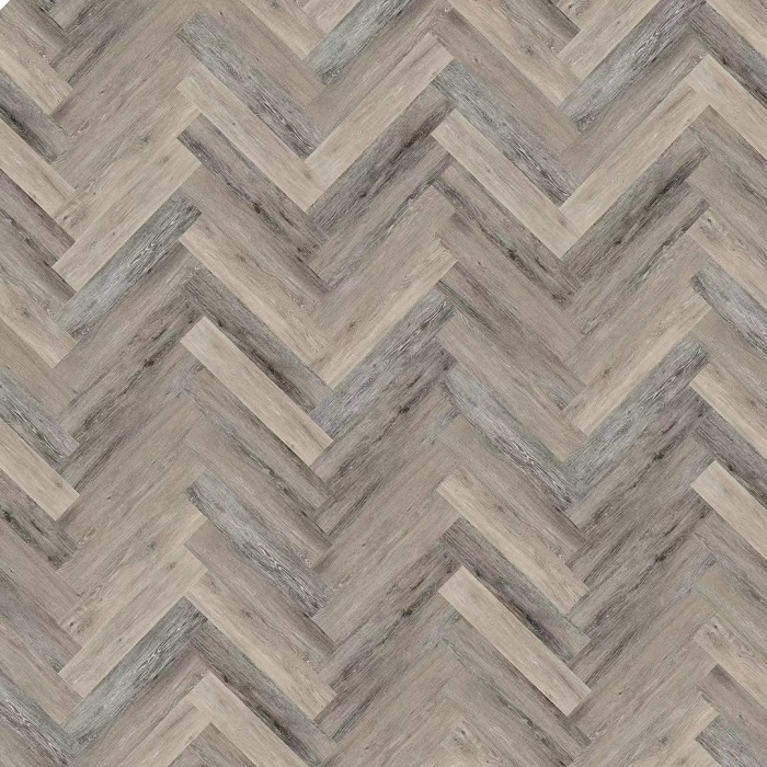 5MM Herringbone Hybrid SPC Flooring Rigid PVC Vinyl Plank