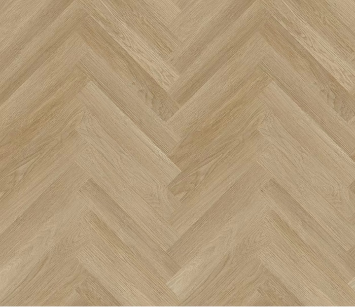 EIR Register Embossed Herringbone Hybrid SPC Flooring Rigid PVC Vinyl Plank